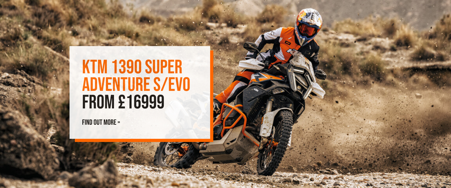KTM 1390 Super Adventure S/EVO - from £16999